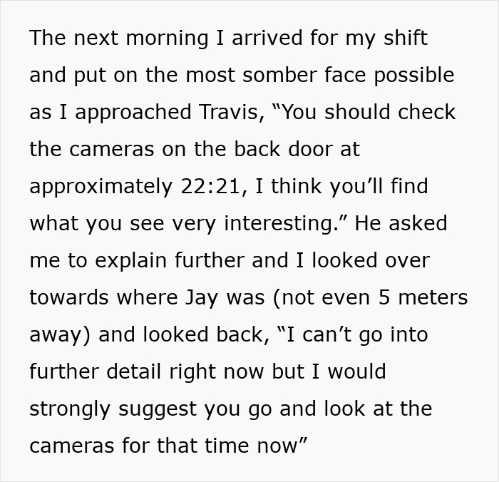 Manager Frames Employee For Her Own Theft, So They Spend 3 Months Setting A Trap Manager Frames Employee For Her Own Theft, So They Spend 3 Months Setting A Trap