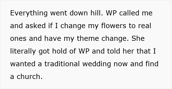 MIL Comes To Gothic Halloween Wedding Dressed In White, Makes A Scene When They Ask If Anyone Objects MIL Comes To Gothic Halloween Wedding Dressed In White, Makes A Scene When They Ask If Anyone Objects