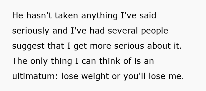 Wife Gives Obese Husband An Ultimatum, He Says She Wants Him To Look Like Channing Tatum Wife Gives Obese Husband An Ultimatum, He Says She Wants Him To Look Like Channing Tatum