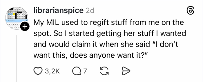 MIL Keeps Buying Everything On Couple’s Wishlist First, So DIL Finally Gives Her Something Worth Copying MIL Keeps Buying Everything On Couple’s Wishlist First, So DIL Finally Gives Her Something Worth Copying