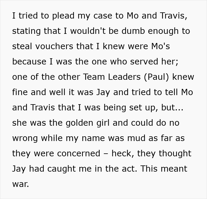 Manager Frames Employee For Her Own Theft, So They Spend 3 Months Setting A Trap Manager Frames Employee For Her Own Theft, So They Spend 3 Months Setting A Trap