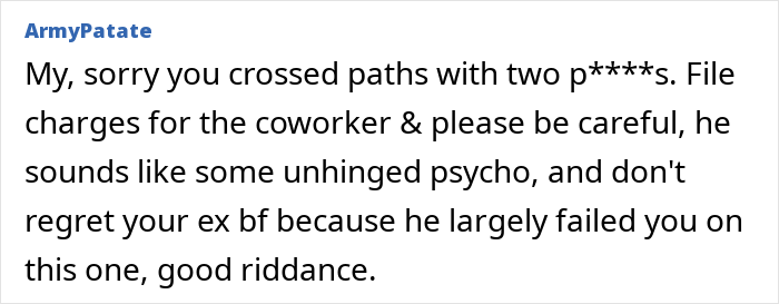 Guy Acts Like It's GF's Fault Her Male Coworker Is Obsessed With Her, She Doesn't See The Red Flags Guy Acts Like It's GF's Fault Her Male Coworker Is Obsessed With Her, She Doesn't See The Red Flags