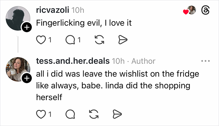 MIL Keeps Buying Everything On Couple’s Wishlist First, So DIL Finally Gives Her Something Worth Copying MIL Keeps Buying Everything On Couple’s Wishlist First, So DIL Finally Gives Her Something Worth Copying