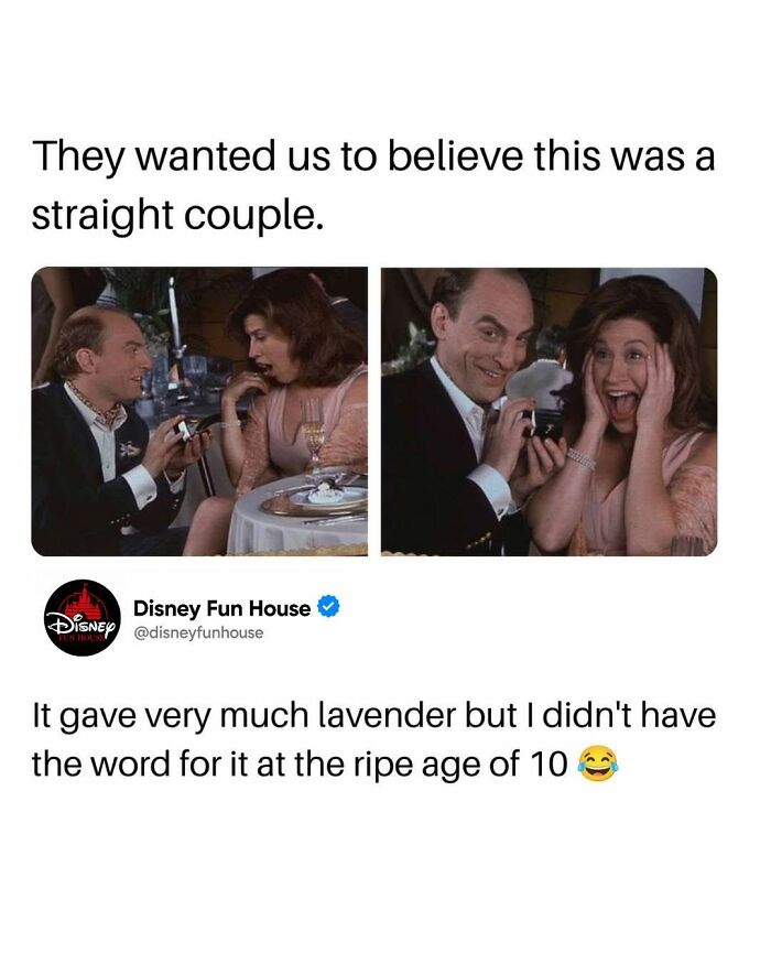 Screenshot of movie scene hinting couple's relationship with surprising twist