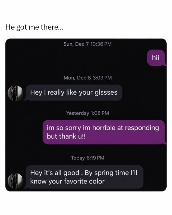 Hilarious memes about a slow texter getting roasted on a chat app.