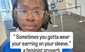 Woman Breaks Silence After Sparking Viral Debate With Earring Trick To Stop A Man Invading Her Space On A Flight