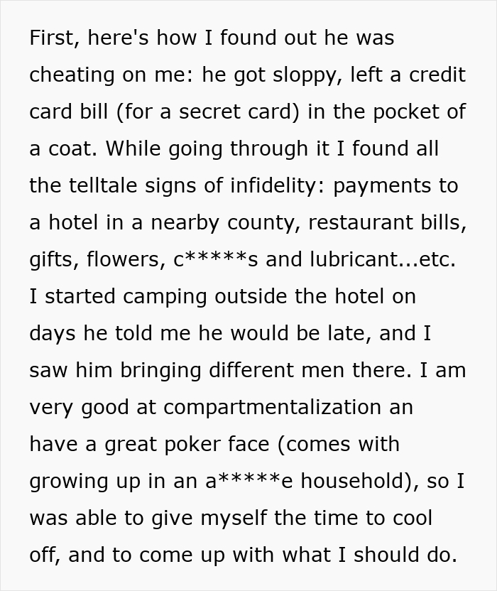 Wife Realizes Husband Is Cheating With Men, Doesn't Do Anything About It Until He Takes It Too Far Wife Realizes Husband Is Cheating With Men, Doesn't Do Anything About It Until He Takes It Too Far