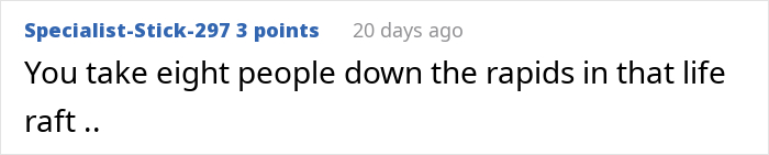 User comment reacting to extreme lip filler results comparing lips to a life raft User comment reacting to extreme lip filler results comparing lips to a life raft