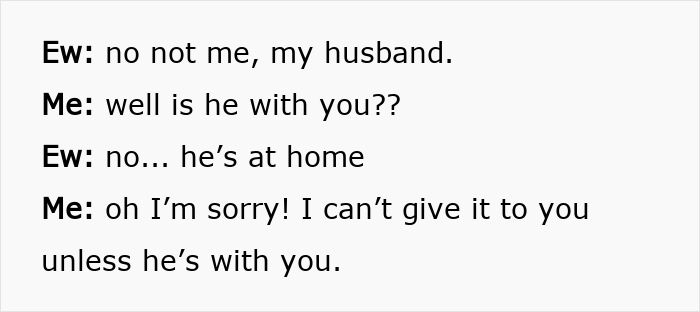 A screenshot of text recounting a conversation with an entitled mom demanding a military discount. A screenshot of text recounting a conversation with an entitled mom demanding a military discount.
