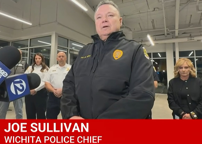Wichita police chief Joe Sullivan addressing press about youth soccer game incident Wichita police chief Joe Sullivan addressing press about youth soccer game incident