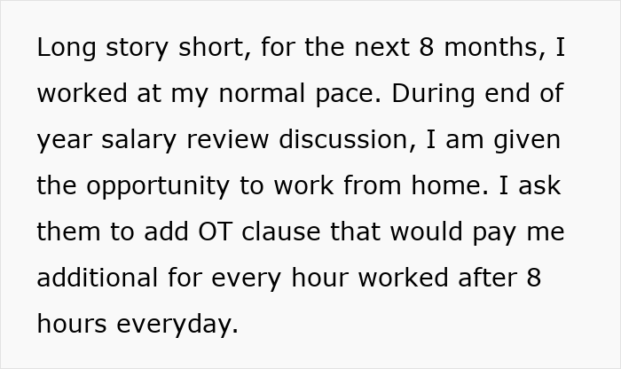 Person Realizes Company's Strict Work-From-Office Rules Might Actually Come In Handy Person Realizes Company's Strict Work-From-Office Rules Might Actually Come In Handy