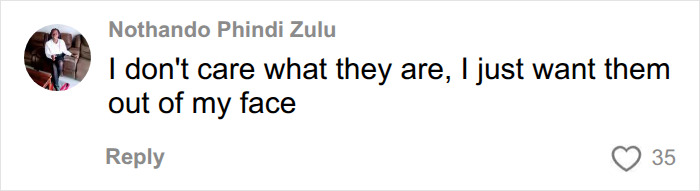 Online user comment stating 'I just want them out of my face' regarding squeezing black spots on your nose. Online user comment stating 'I just want them out of my face' regarding squeezing black spots on your nose.