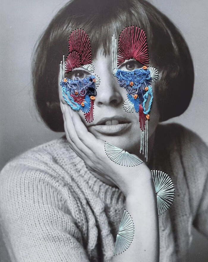 Collage And Embroidery Katy Williamson