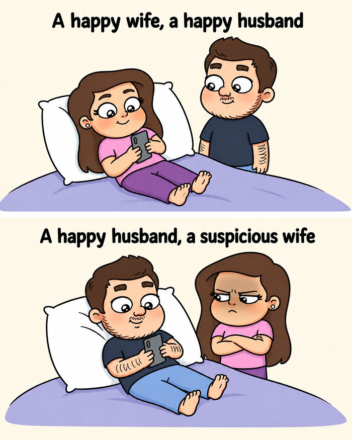 25 Relatable Comics By Narekart That Capture The Funny Side Of Relationships