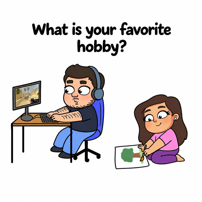 25 Relatable Comics By Narekart That Capture The Funny Side Of Relationships