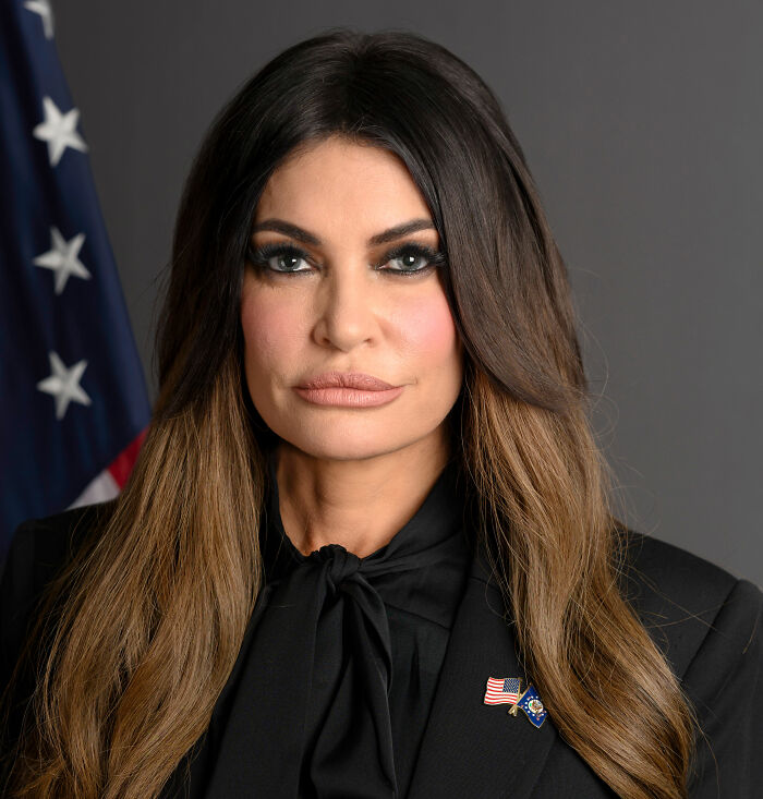 Portrait of a top official with American flag pin and flag backdrop Portrait of a top official with American flag pin and flag backdrop