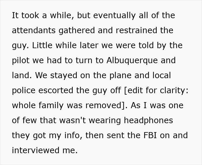 Text about an unruly passenger restrained by flight attendants causing a flight diverted to Albuquerque Text about an unruly passenger restrained by flight attendants causing a flight diverted to Albuquerque