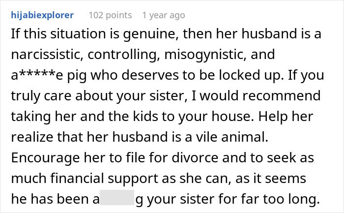 Sis Comes To Aid Postpartum Mom With Household Chores, BIL Says Wife Should Handle It Herself
