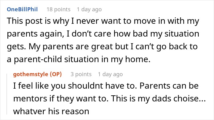 Man Regrets Shutting Up His Son, Who Just Wanted To Arrange A More Convenient Way To Move Out Man Regrets Shutting Up His Son, Who Just Wanted To Arrange A More Convenient Way To Move Out