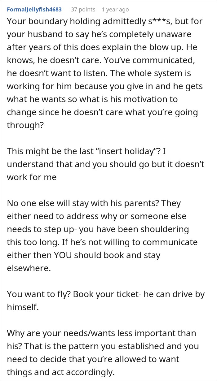 Wife Feels Like A “Trapped Rat In A Cage” During Family Visits, Husband Claims He Had No Idea Wife Feels Like A “Trapped Rat In A Cage” During Family Visits, Husband Claims He Had No Idea