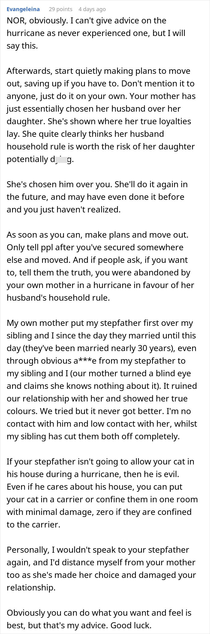 Woman Expected Stepdad To Bend His Rules For An Emergency Situation But He Doesn&rsquo;t Care And Mom Agrees