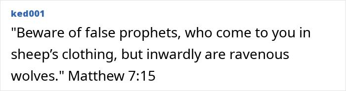Biblical warning about false prophets in sheep's clothing for atheist becomes pastor