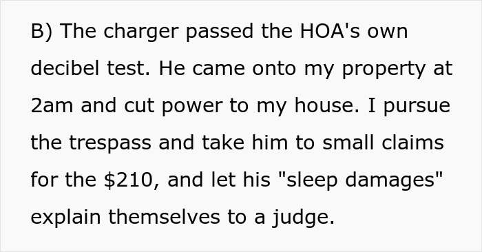 Neighbor trespassed cutting power, EV owner pursues legal action Neighbor trespassed cutting power, EV owner pursues legal action