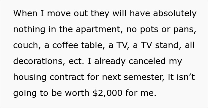 Woman Can't Stand Her Entitled Roommates Anymore, Decides To Be Petty Woman Can't Stand Her Entitled Roommates Anymore, Decides To Be Petty