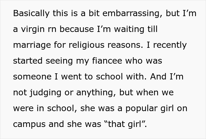 Text about waiting till marriage for religious reasons Text about waiting till marriage for religious reasons