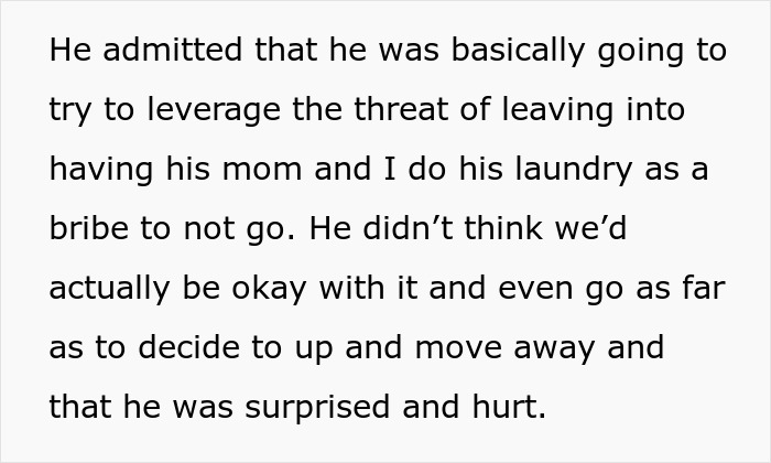 Grown Man Hates Doing Laundry, Doesn't Understand Why His Family Calls Him Out On His Stinky Clothes