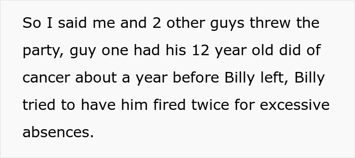 A text story about a boss who tried to get an employee fired twice before he gets demoted