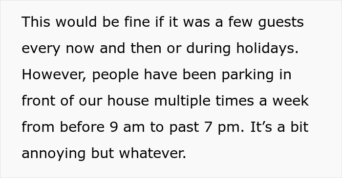 Guy Has Had Enough Of Neighbors' Parking Habits, So A Sunday Trash Run Turns Into Petty Revenge Guy Has Had Enough Of Neighbors' Parking Habits, So A Sunday Trash Run Turns Into Petty Revenge