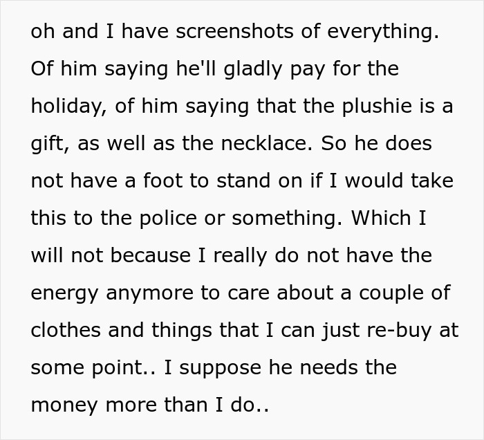 Guy Reminds Woman Of All The Things He Buys, Uses Them Against Her, Then Says She's Hurting Him Guy Reminds Woman Of All The Things He Buys, Uses Them Against Her, Then Says She's Hurting Him