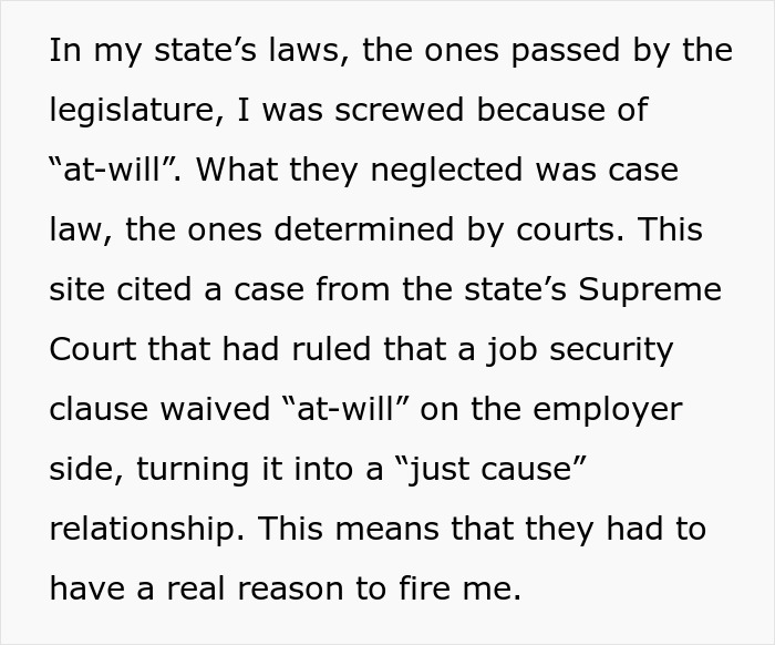 Company's High-Priced Lawyers Overlook One Clause In Their Own Handbook, And Fired Worker Cashes In Company's High-Priced Lawyers Overlook One Clause In Their Own Handbook, And Fired Worker Cashes In