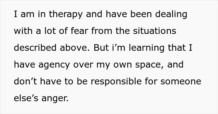 A text post discussing the path to recovery from surgery and relationship trauma through therapy.