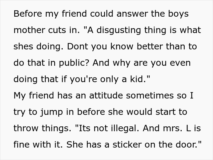 Woman Is Disgusted That A Teen Mom Is Doing What A Mother Is Supposed To, Nobody Lets Her Be A Bully Woman Is Disgusted That A Teen Mom Is Doing What A Mother Is Supposed To, Nobody Lets Her Be A Bully