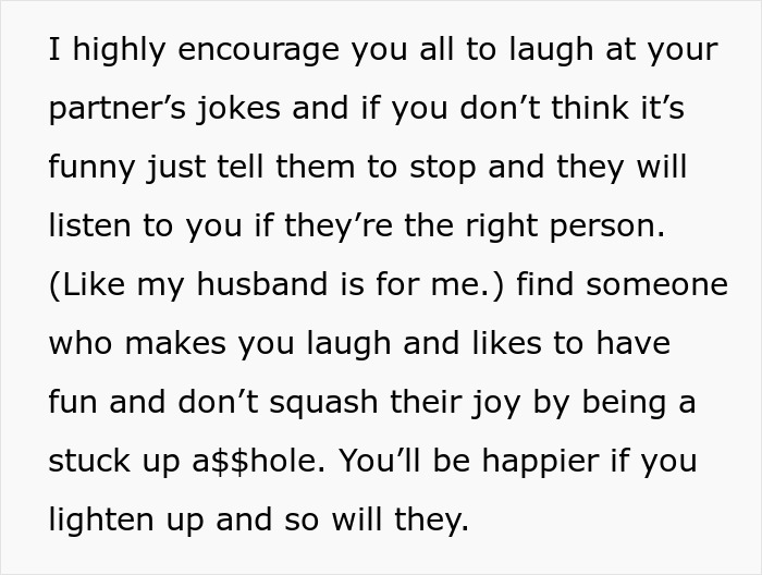 Husband Pulls Wife’s Pants Down As A Joke, Then Refuses To Promise He Won’t Do It Again