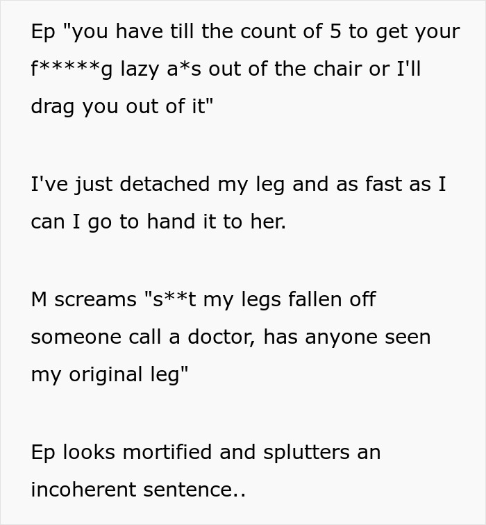 Amputee Makes Entitled Mom Regret Accusing Them Of Faking And Demanding Their Wheelchair Amputee Makes Entitled Mom Regret Accusing Them Of Faking And Demanding Their Wheelchair
