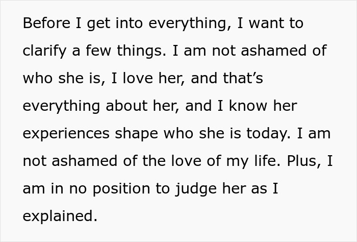 Clarification about love and partner's experiences in engagement Clarification about love and partner's experiences in engagement