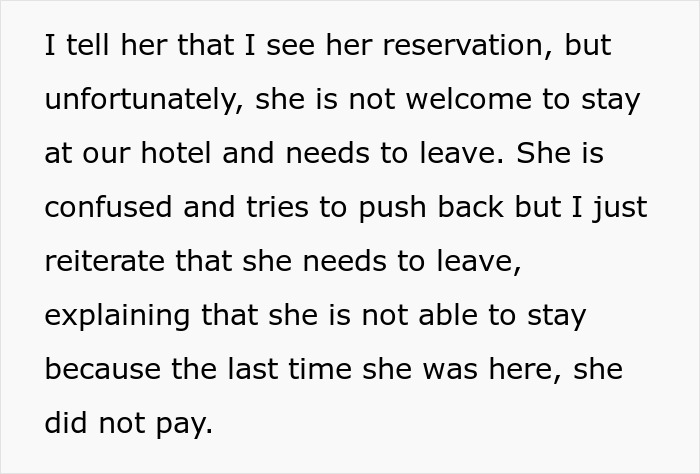 Woman Has Audacity To Return To Hotel Where She Didn’t Settle Bill, Is Shocked When She’s Turned Away Woman Has Audacity To Return To Hotel Where She Didn’t Settle Bill, Is Shocked When She’s Turned Away