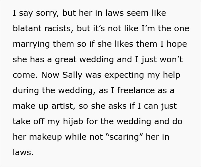 Bride Makes An Unthinkable Request Of Her Muslim Friend To Keep Her Future Family Happy Bride Makes An Unthinkable Request Of Her Muslim Friend To Keep Her Future Family Happy