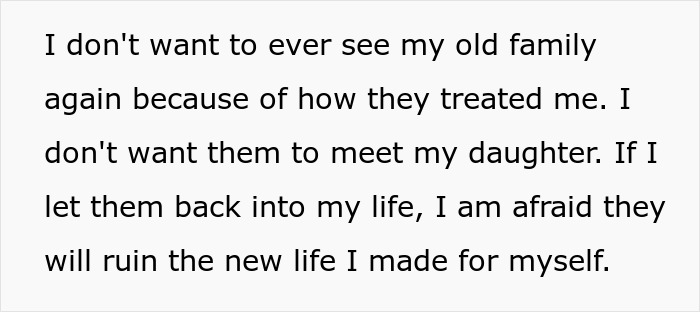 A Reddit post about a daughter choosing to walk away from her family after her mom chose a favorite daughter. A Reddit post about a daughter choosing to walk away from her family after her mom chose a favorite daughter.
