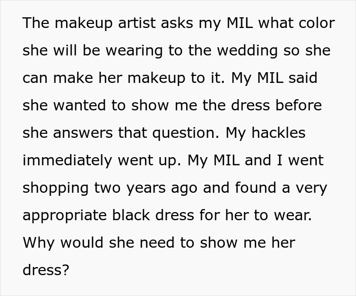 MIL Lies About Being Vaccinated For A "Big Announcement" At The Wedding
