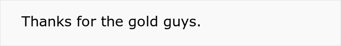 A short text update thanking users, relating to a story where a boss gets demoted.