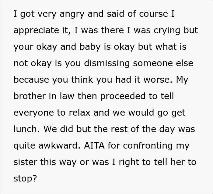 Woman Has Enough Of Sister&rsquo;s Traumatic Birth Story She Mentions All The Time, Fears She Might&rsquo;ve Overreacted