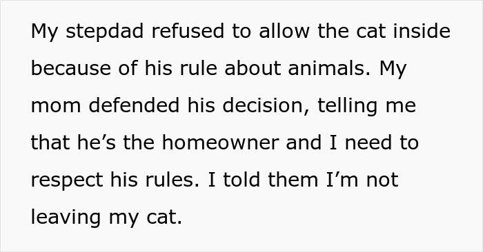 Woman Expected Stepdad To Bend His Rules For An Emergency Situation But He Doesn&rsquo;t Care And Mom Agrees