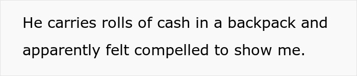 Mysterious Date Shows Off His Cash, Asks Her Not To Tell Anyone, Then Vanishes From The Dating App