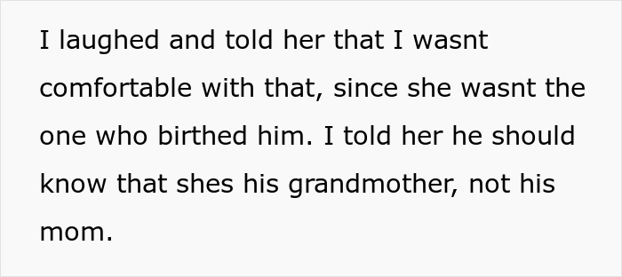 Mother Returns For Her 3YO, Then Confronts Grandma After Learning She Taught Him To Call Her Mom Mother Returns For Her 3YO, Then Confronts Grandma After Learning She Taught Him To Call Her Mom