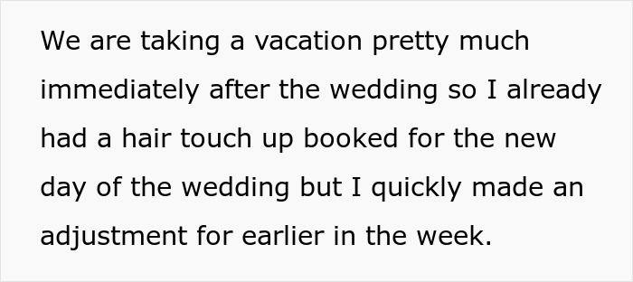 Woman Spends A Fortune On Vivid Hair, Gets Told To Dye It A Natural Color To Fit Into Wedding Party Woman Spends A Fortune On Vivid Hair, Gets Told To Dye It A Natural Color To Fit Into Wedding Party
