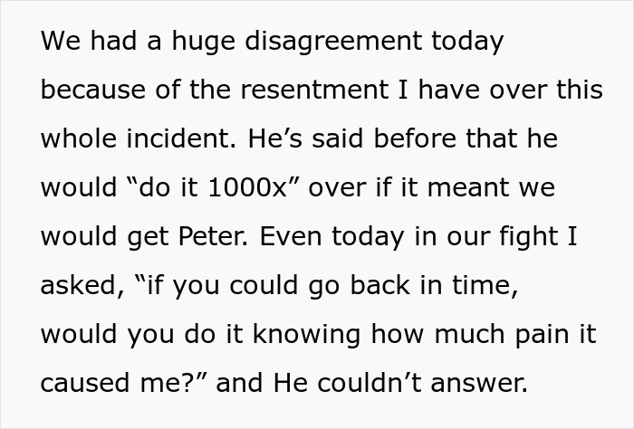 A text post about a boyfriend gets a large dog named Peter, causing resentment and relationship fights.